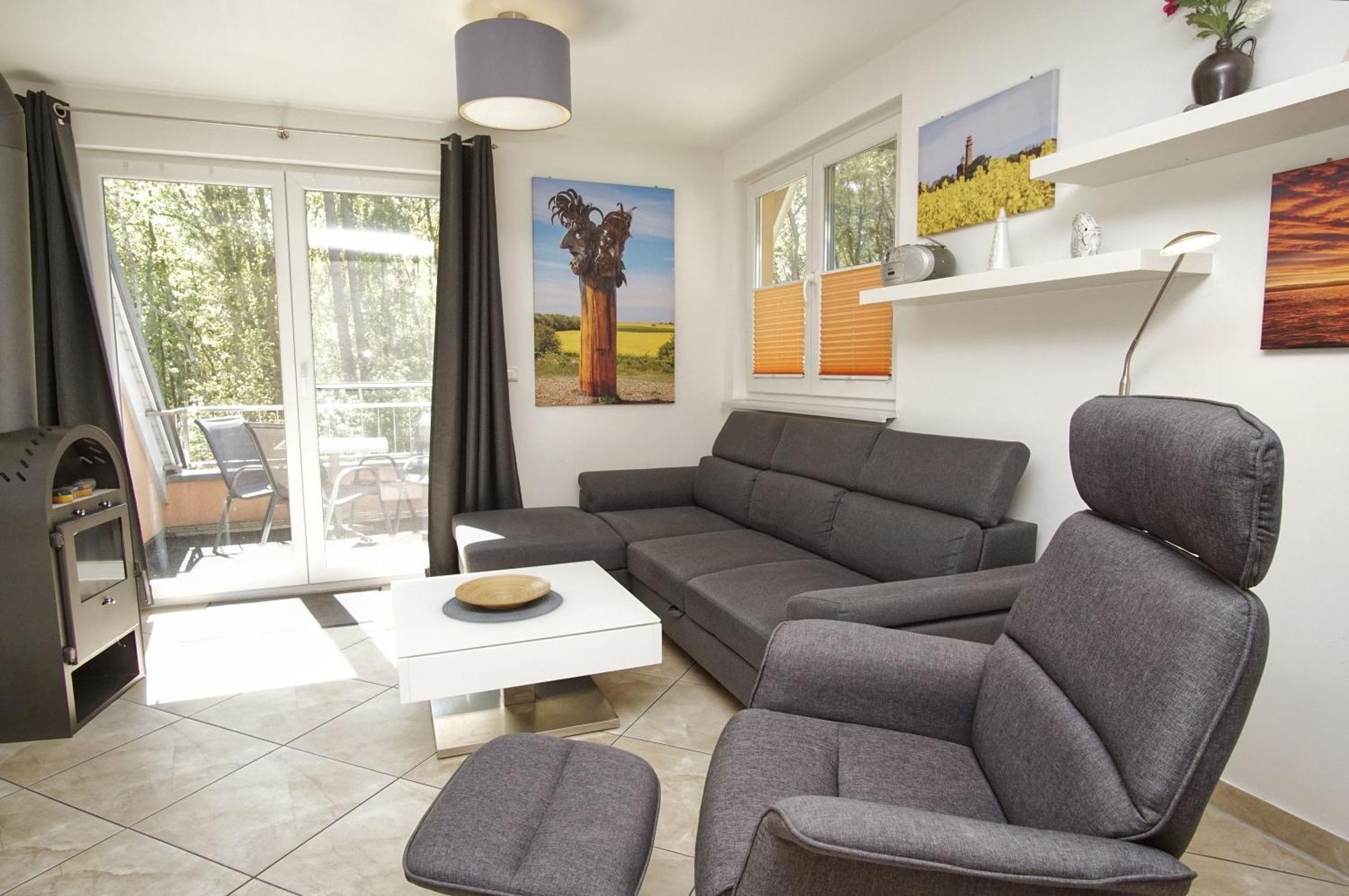 Moderne Fewo Nr 4 Mit Balkon, Sauna Im Haus, Garten - Ferienwohnungen Am Wald Klein Gelm Bagian luar foto
