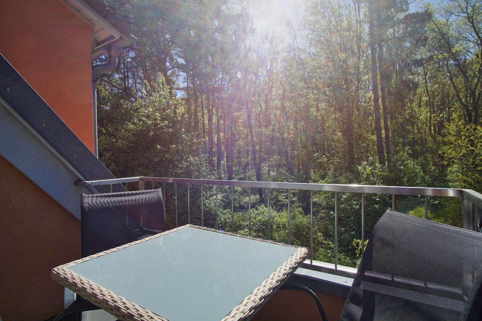 Moderne Fewo Nr 4 Mit Balkon, Sauna Im Haus, Garten - Ferienwohnungen Am Wald Klein Gelm Bagian luar foto